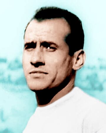 El primero de esta lista de cedidos al Real Madrid es Manuel Torres Pastor, defensor que llegó prestado del Real Zaragoza en la temporada 1956/57. Llegó en un momento inmejorable, a finales de 1957, lo suficiente para llegar a disputar la final de la Segunda Copa de Europa ante la Fiorentina. Compartió zaga con Lesmes y Marquitos, y también ganó una Liga y una Copa Latina. 