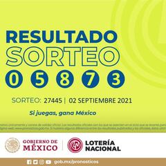 Resultados Lotería Tris Extra hoy: ganadores y números premiados | 2 de septiembre