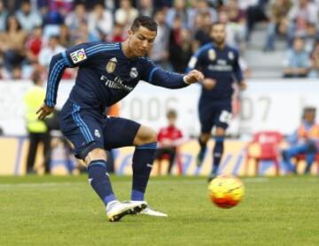 Cristiano marca el primer gol.