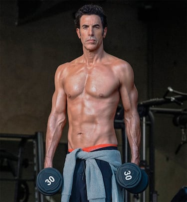 Sacha Baron Cohen’s spectacular physical transformation at age 53 for Marvel: “This is not AI”