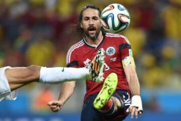 Mario Yepes, capitán de Colombia en el último Mundial. Es considerado por muchos como uno de los 5 mejores defensas centrales de todos los tiempos en el país