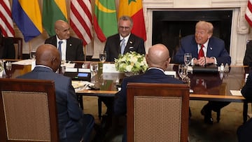 Trump pregunta al presidente de Liberia dónde aprendió a hablar un “inglés maravilloso”