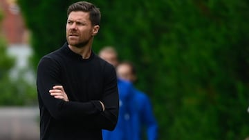 Xabi Alonso, entrenador del equipo filial de la Real Sociedad.