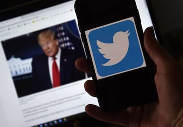 How does the Twitter fact-check policy work and why was it used against Trump?