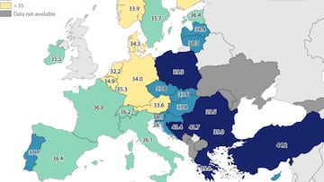 Los pa¨ªses europeos que menos horas trabajan a la semana
