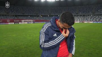 Por esto se ama el fútbol: Pedro Porro tras su debut con España