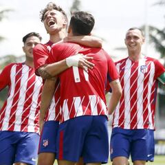 Joaquín dirige a un Atlético que ya tiene un pie en la final