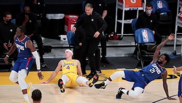 Choque de trenes en la vuelta de la NBA
