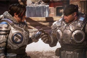 Los primeros trailers de Gears 5 dejan claro el relevo o "enterramiento" que el juego necesitaba. Ahora existe un personaje capaz de hacerlo.