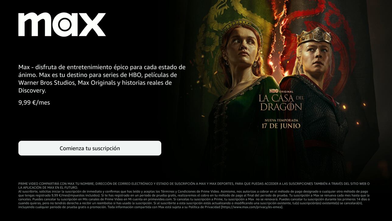 Max (HBO) llega con todo su catálogo a Prime Video: precio y cómo ...