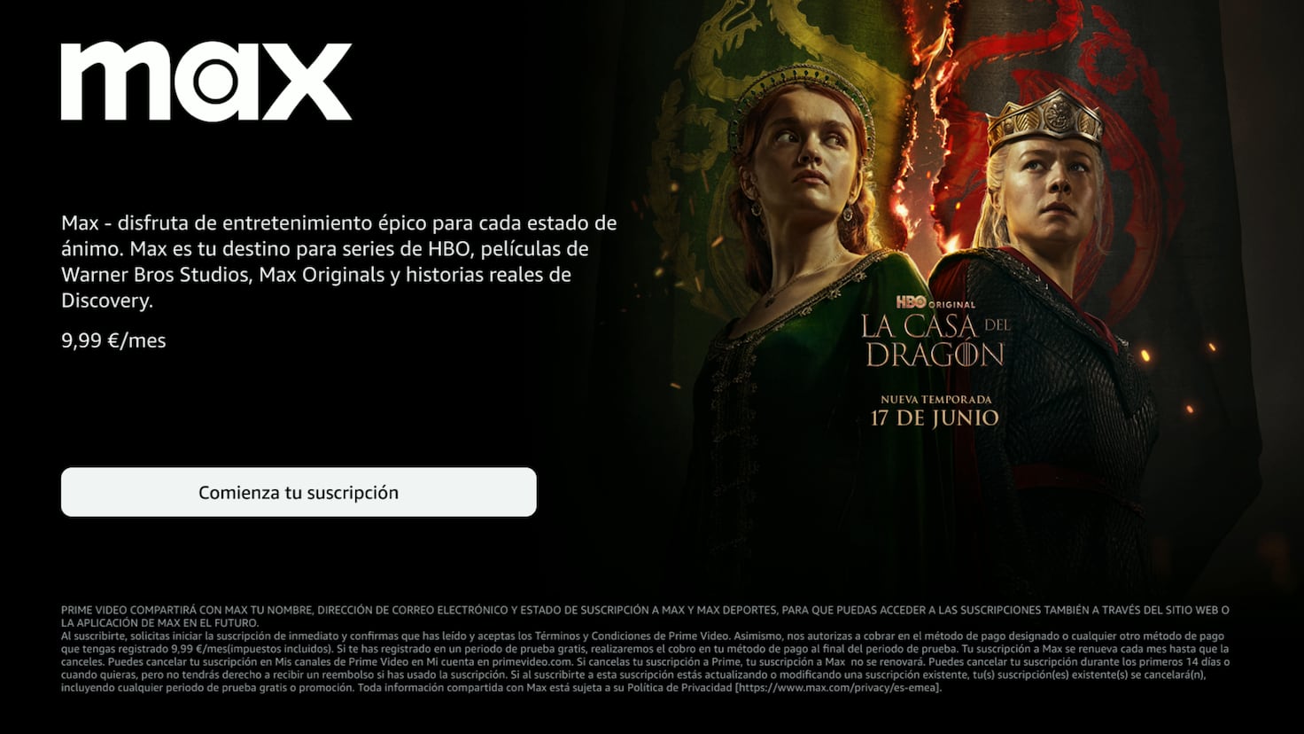 Max (HBO) llega con todo su catálogo a Prime Video precio y cómo