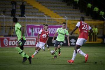 El partido terminó 2-2. Cali sigue en los ocho, Santa Fe afuera.