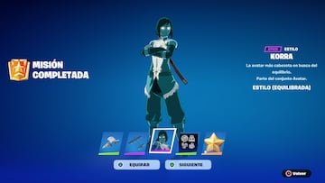 fortnite misiones korra como conseguir la skin mision completa misiones de la pagina 2