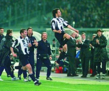Los partidos de la semifinal de la Champions League de la edición 1997/98  supusó la coronación de Del Piero.