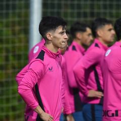 Imanol García de Albéniz, en la parrilla de salida