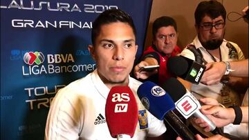 Carlos Salcedo: "Tigres es un equipo grande y lo demuestra con finales"