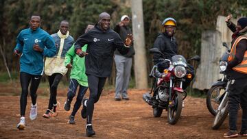 Kipchoge: "Hay más dolor al entrenar que en la maratón"