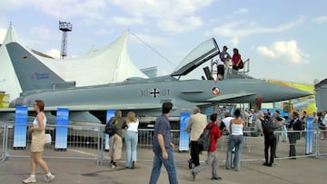 Eurofighter Typhoon: as¨ª es el caza que utiliza el ej¨¦rcito de Espa?a
