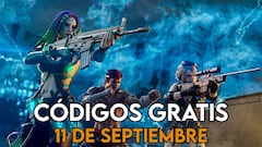 Free Fire | Códigos de hoy jueves 11 de septiembre de 2025: recompensas gratis