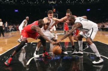 Quinto partido de los playoffs de la NBA de la conferencia Este entre los Chicago Bulls y Brooklyn Nets.