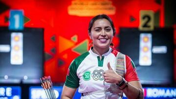 Aída Román se colgó la plata en el Campeonato Mundial de Tiro con Arco Bajo Techo