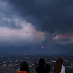La AEMET advierte sobre la posible caída de lluvia ácida sobre la isla de La Palma
