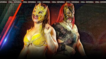 Lluvia y La Jarochita estuvieron en el CMLL Informa.