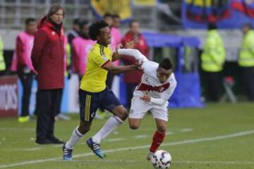 Christian Cueva, de pasado en Unión Española, ha destacado en la Copa América y es un viejo conocido de José Luis Sierra.