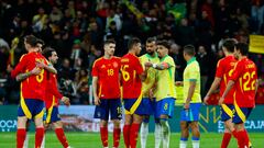 Resumen y goles del España vs. Brasil, amistoso internacional