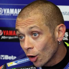 Rossi, hospitalizado tras sufrir un accidente haciendo motocross