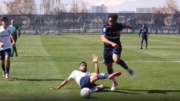 La notable jugada de Beausejour que finiquitó Henríquez en la nueva práctica de la U