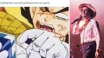 Los memes lo ocurrido con León Larregui en París: qué pasó con el cantante
