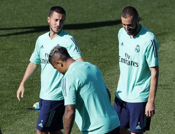 Hazard y Benzema.