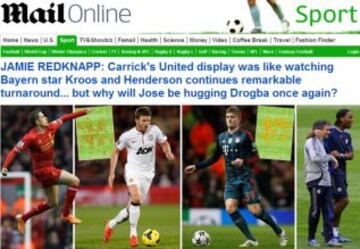 Portadas de la prensa extranjera