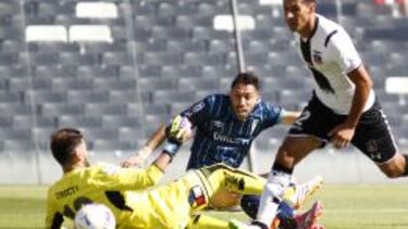 'Ribery' Muñoz abrió la cuenta en una maniobra de ataque directo, tras una recuperación adelantada.