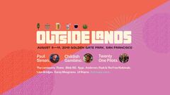 Childish Gambino, Paul Simon, Twenty One Pilots encabezar&aacute;n el festival de m&uacute;sica que se llevar&aacute; a cabo en el Golden Gate Park en San Francisco del 9 al 11 de agosto.