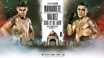 Vaquero’ Navarrete vs Óscar Valdez se enfrentan por Campeonato Mundial de la OMB
