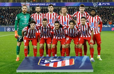 Oblak, Hancko, Pubill, Marcos Llorente, Ruggeri, Ademola Lookman.
Julián Alvarez, Griezmann, Koke, Giuliano y Nahuel Molina.