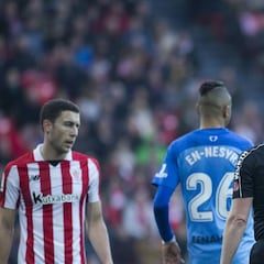 En Nesyri: "Pido perdón a la afición por el penalti y la roja"