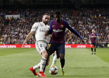 Carvajal y Dembélé 