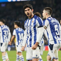 Aprobados y suspensos de la Real Sociedad: ni con el Guedes más inspirado