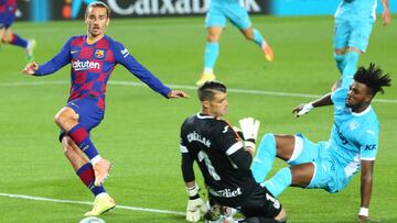 16/06/20 PARTIDO PRIMERA DIVISION
CORONAVIRUS PANDEMIA
BARCELONA - LEGANES
GRIEZMANN CUELLAR AWAZIEM