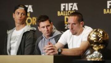 Ribéry: "En la elección de Cristiano hubo mucha política"