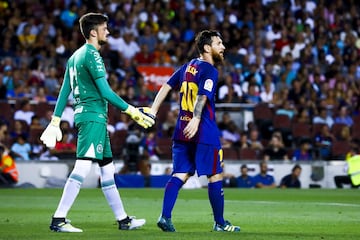 Messi y Elías.
