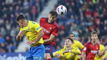 Budimir anotó su séptimo gol ante Las Palmas.