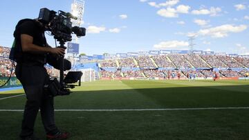 LaLiga constata que el césped del Coliseum estaba alto