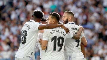 Un triplete más para Benzema en la victoria del Madrid 