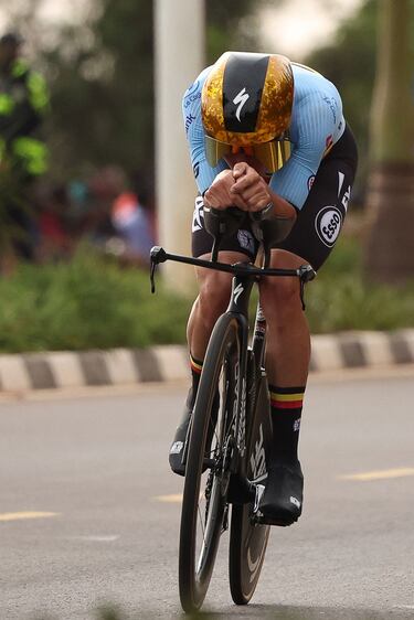Evenepoel campeón del mundo de contrarreloj.