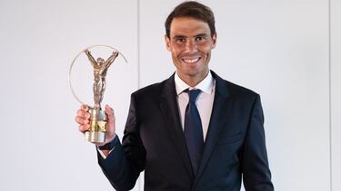 06/05/2021 El tenista español Rafael Nadal gana su cuarto Laureus DEPORTES LAUREUS ACADEMY