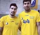 Dujsebaev reúne con él a sus hijos Alex y Dani en el Kielce